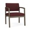 Lesro Lenox Steel Wide Guest Chair Metal Frame, Bronze, RF Nebbiolo Upholstery LS1201 - alternate 1